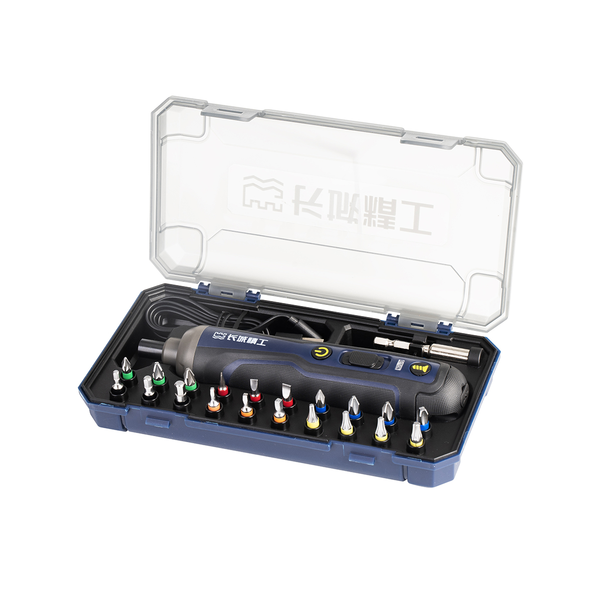 21PCS 鋰電直柄螺絲批組套