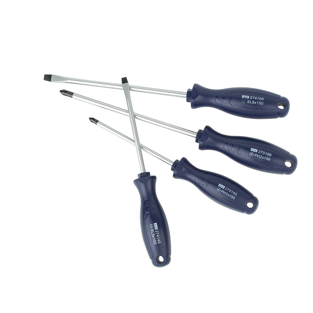 單色柄一字頭旋具