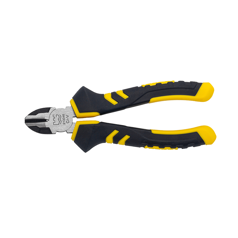Great Wall Industrial-Grade German-Style Bi-Color Handle Diagonal Cutters Pliers，Labor-Saving