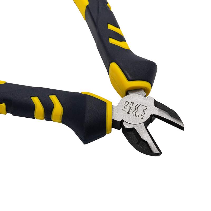 Great Wall Industrial-Grade German-Style Bi-Color Handle Diagonal Cutters Pliers，Labor-Saving