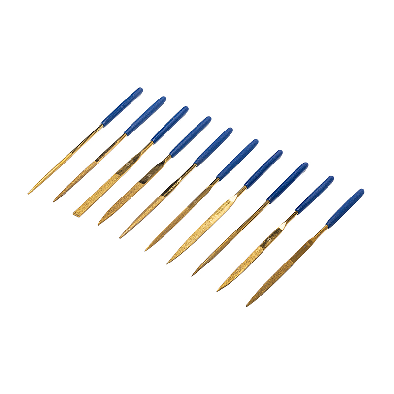 Great Wall 10pcs Titanium-Plated Diamond File Set
